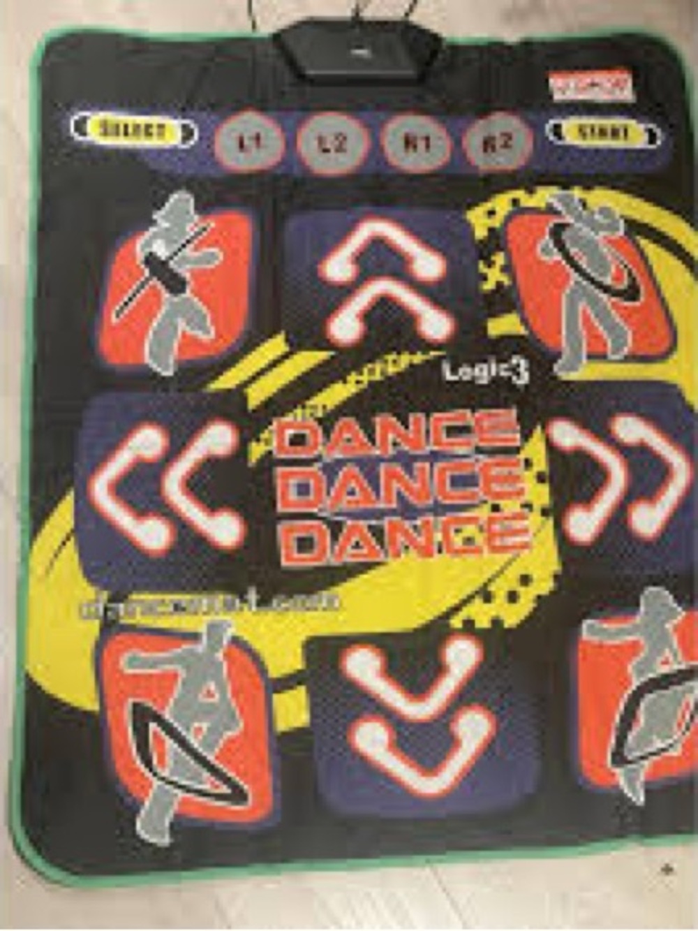 Dance Dance Dance Electronic Dance Mat - PS1 or PS2